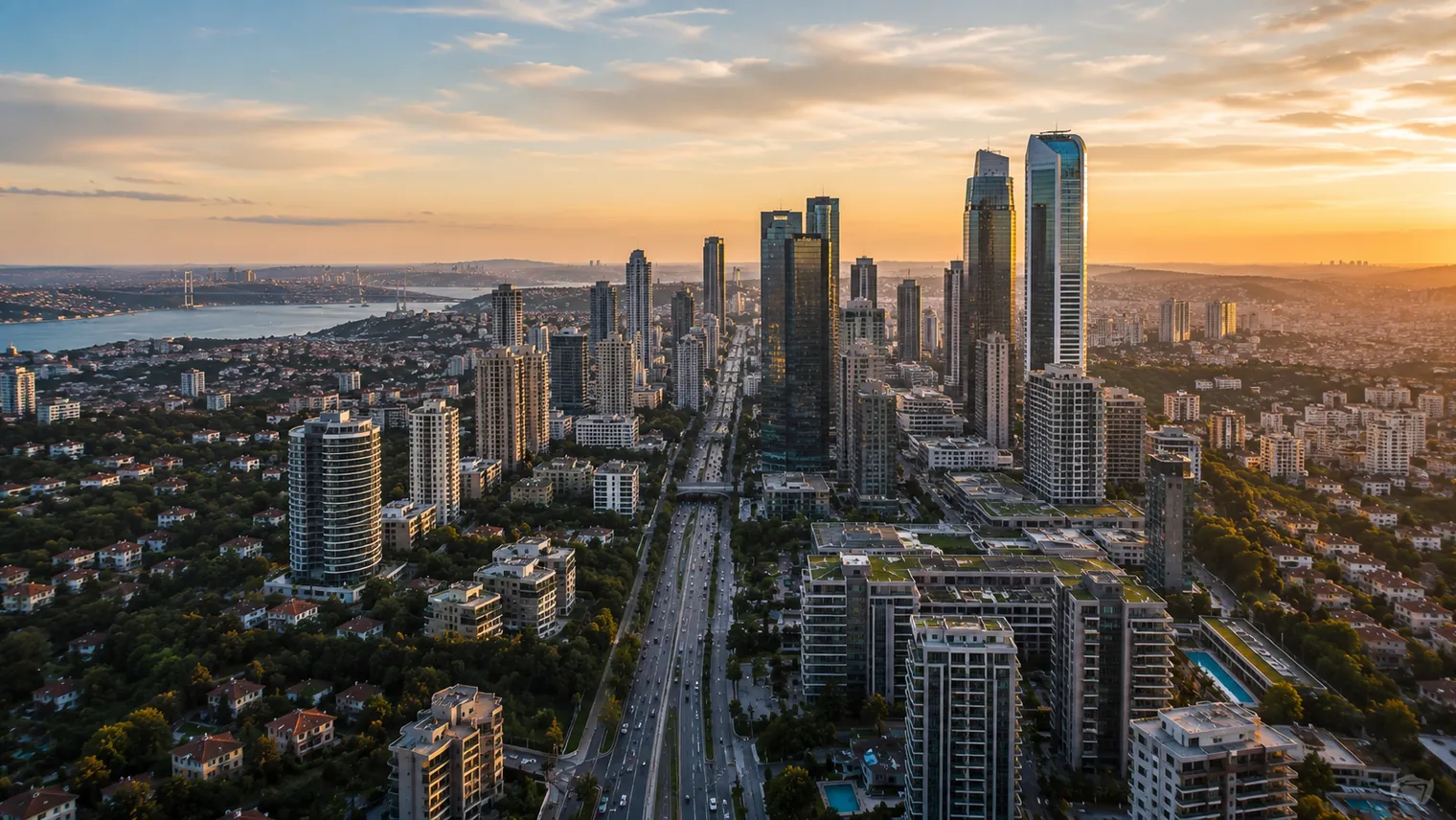Büyükdere Caddesi — A sınıfı ofisler ve modern rezidanslarla İstanbul'un iş aksı