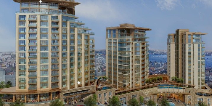 Macka Residences is one of Beşiktaş's Brand Residence Living Spaces.